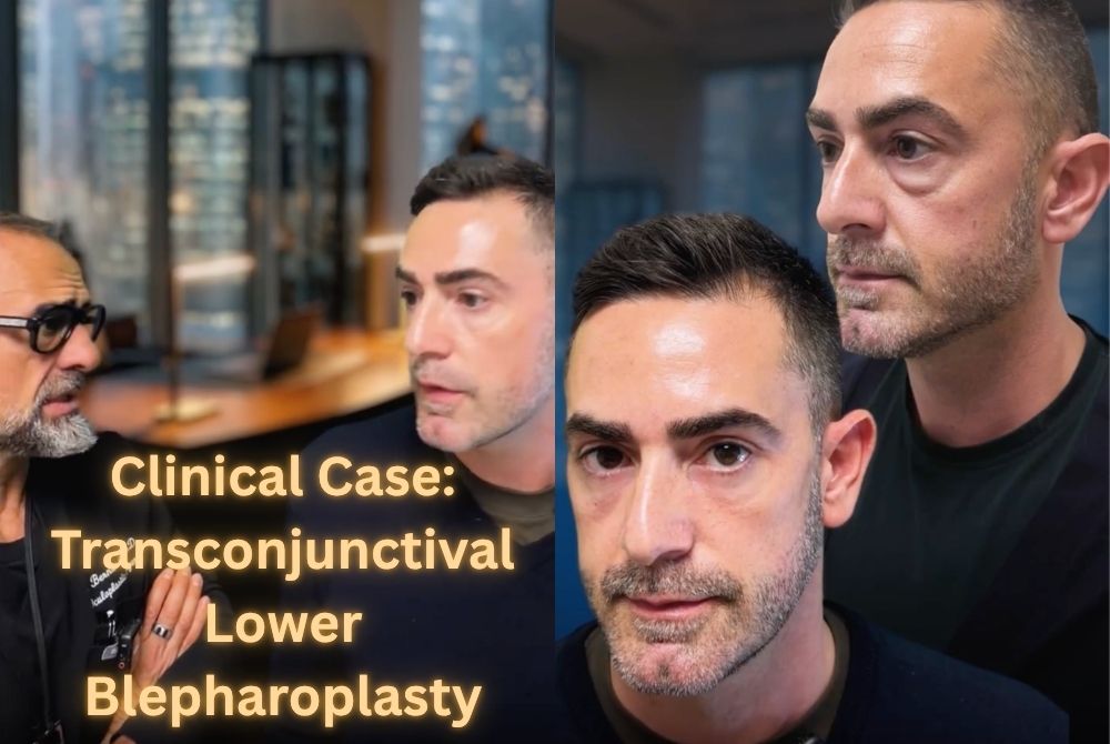 Transconjunctival Lower Blepharoplasty on a 40-Year-Old Male Patient